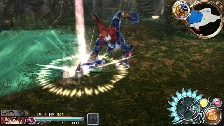 Ys: Memories of Celceta screenshot screenshot 2