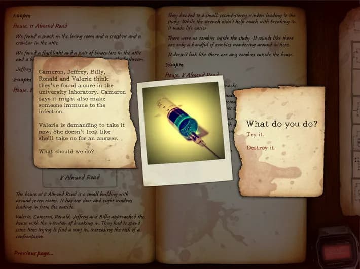 Zafehouse: Diaries screenshot screenshot 9