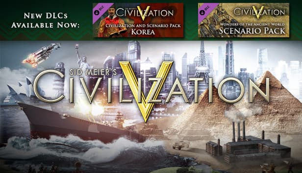 civilization v: korea and wonders of the ancient world - combo pack thumbnail