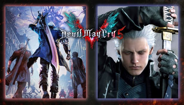 devil may cry 5 + vergil vertical card thumbnail