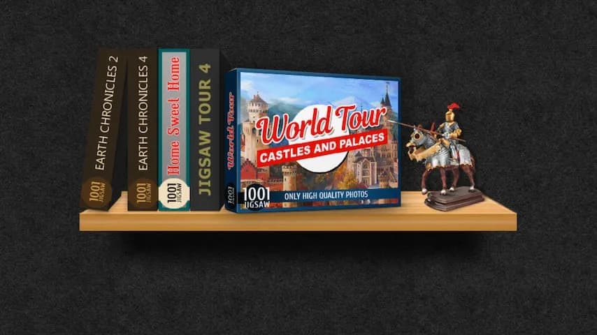 1001 jigsaw castles and palaces vertical card thumbnail