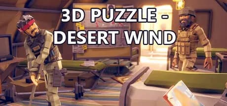 3d puzzle - desert wind vertical card thumbnail