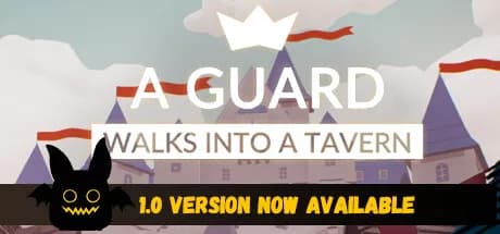 a guard walks into a tavern vertical card thumbnail