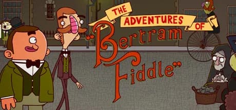 adventures of bertram fiddle 1: a dreadly business vertical card thumbnail