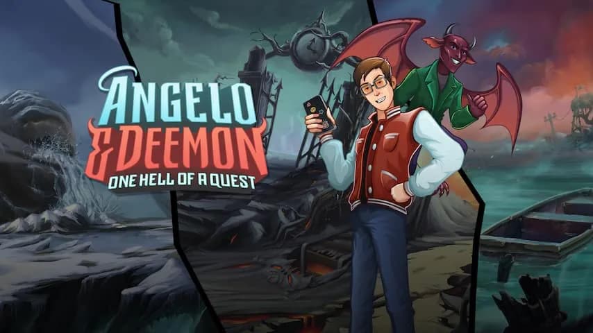 angelo and deemon: one hell of a quest vertical card thumbnail