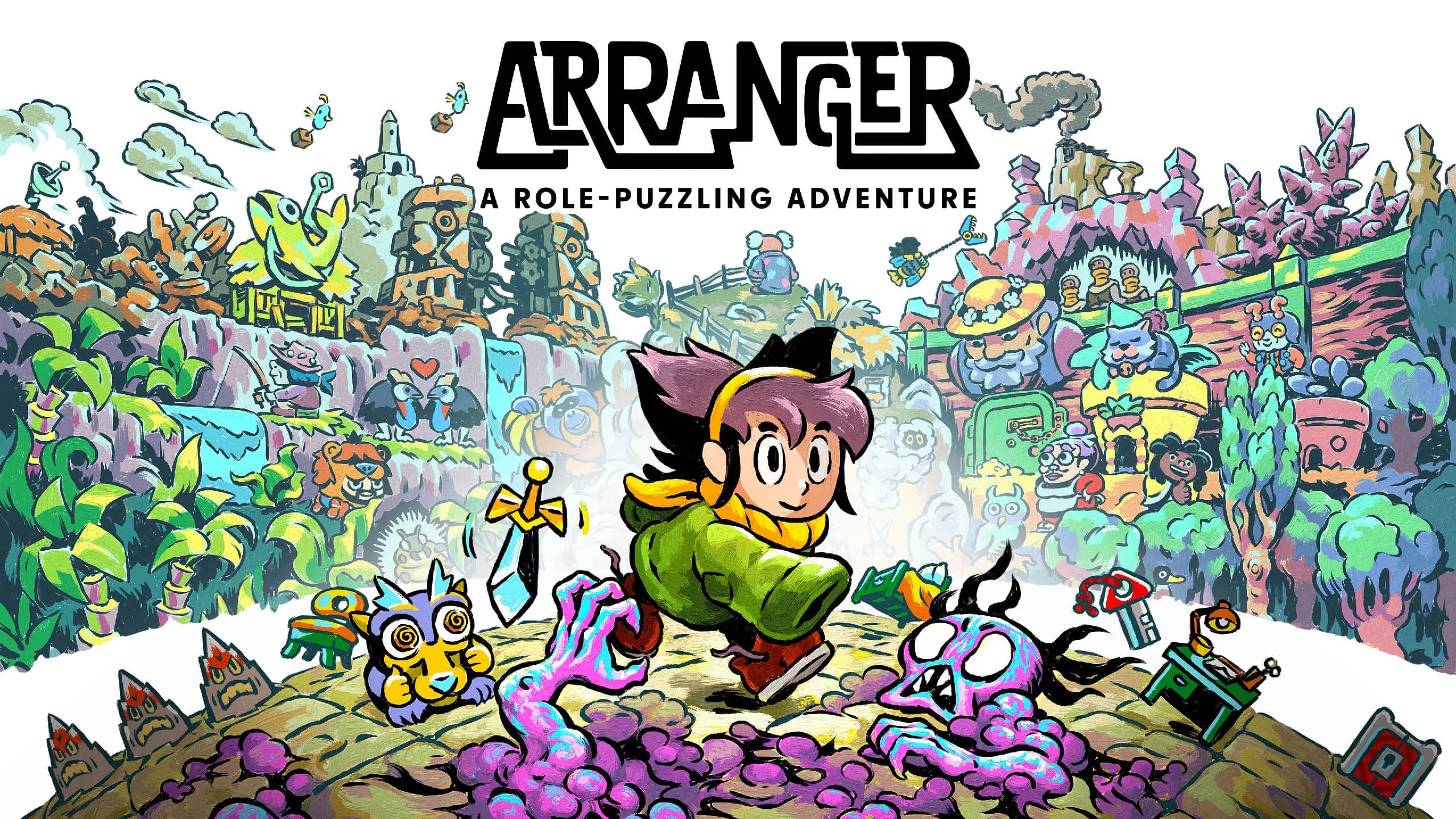 arranger: a role-puzzling adventure vertical card thumbnail