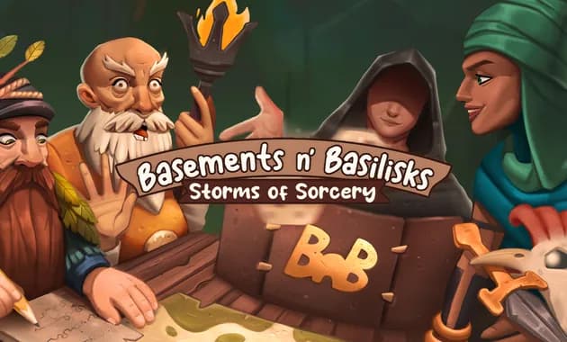 basements n' basilisks: storms of sorcery vertical card thumbnail