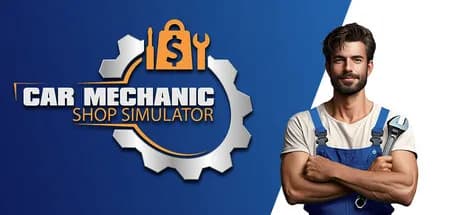 car mechanic shop simulator vertical card thumbnail