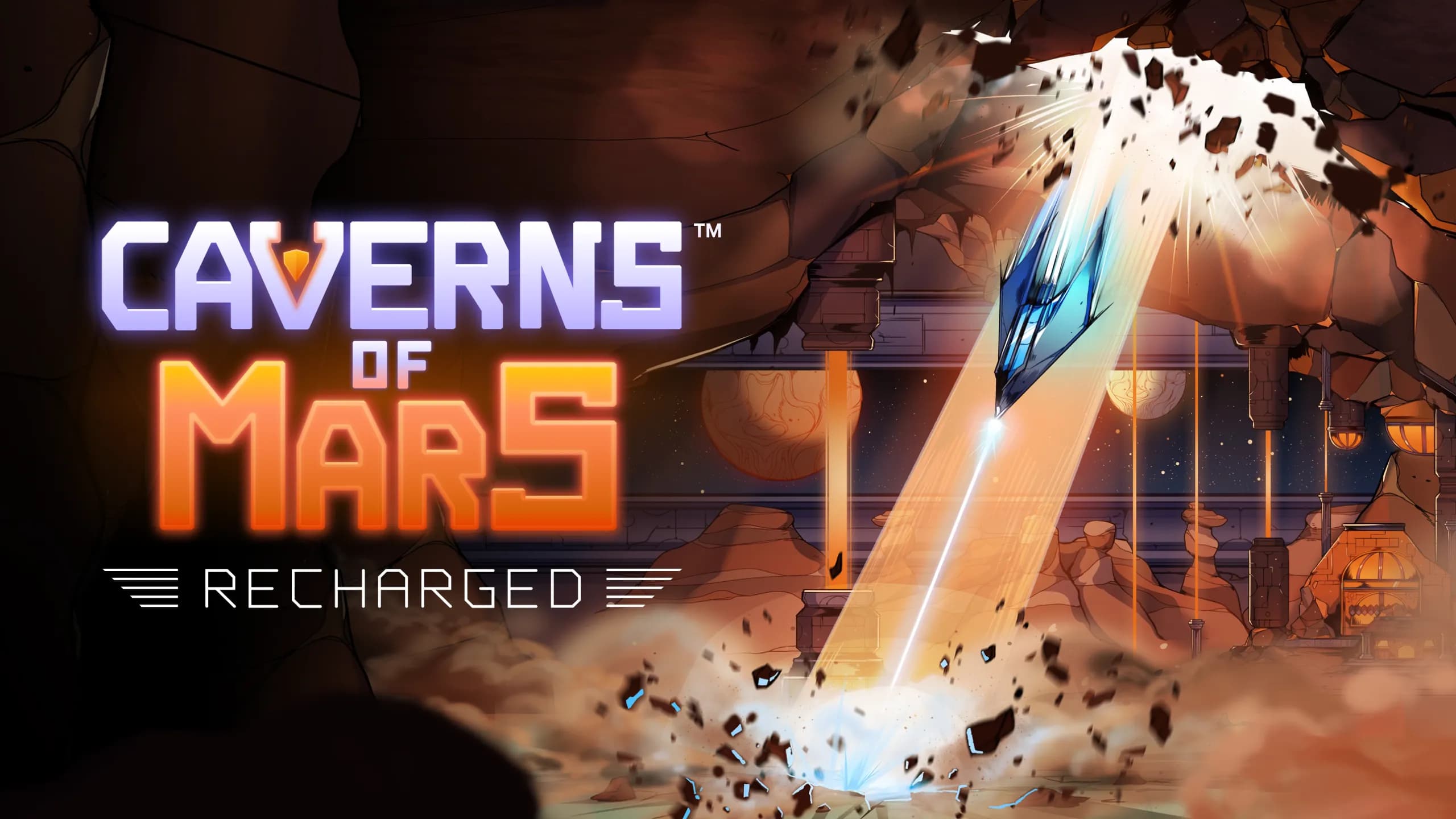 caverns of mars: recharged vertical card thumbnail