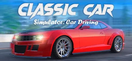 classic car simulator: car driving vertical card thumbnail
