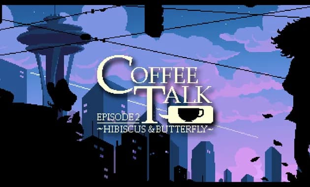 coffee talk episode 2: hibiscus & butterfly vertical card thumbnail