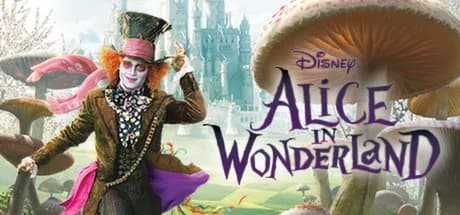 disney alice in wonderland vertical card thumbnail