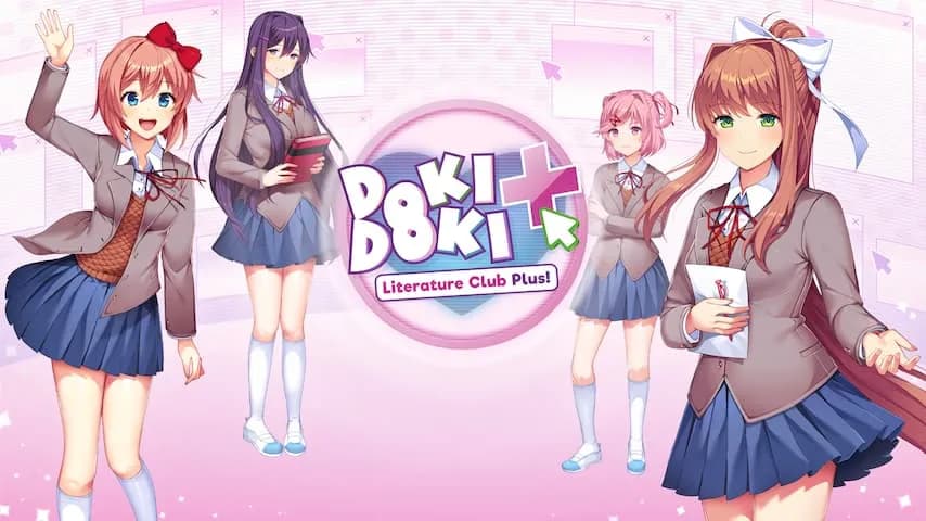 doki doki literature club plus! vertical card thumbnail