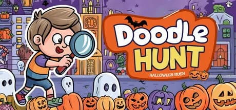 doodle hunt: halloween rush vertical card thumbnail