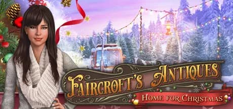 faircrofts antiques: home for christmas vertical card thumbnail