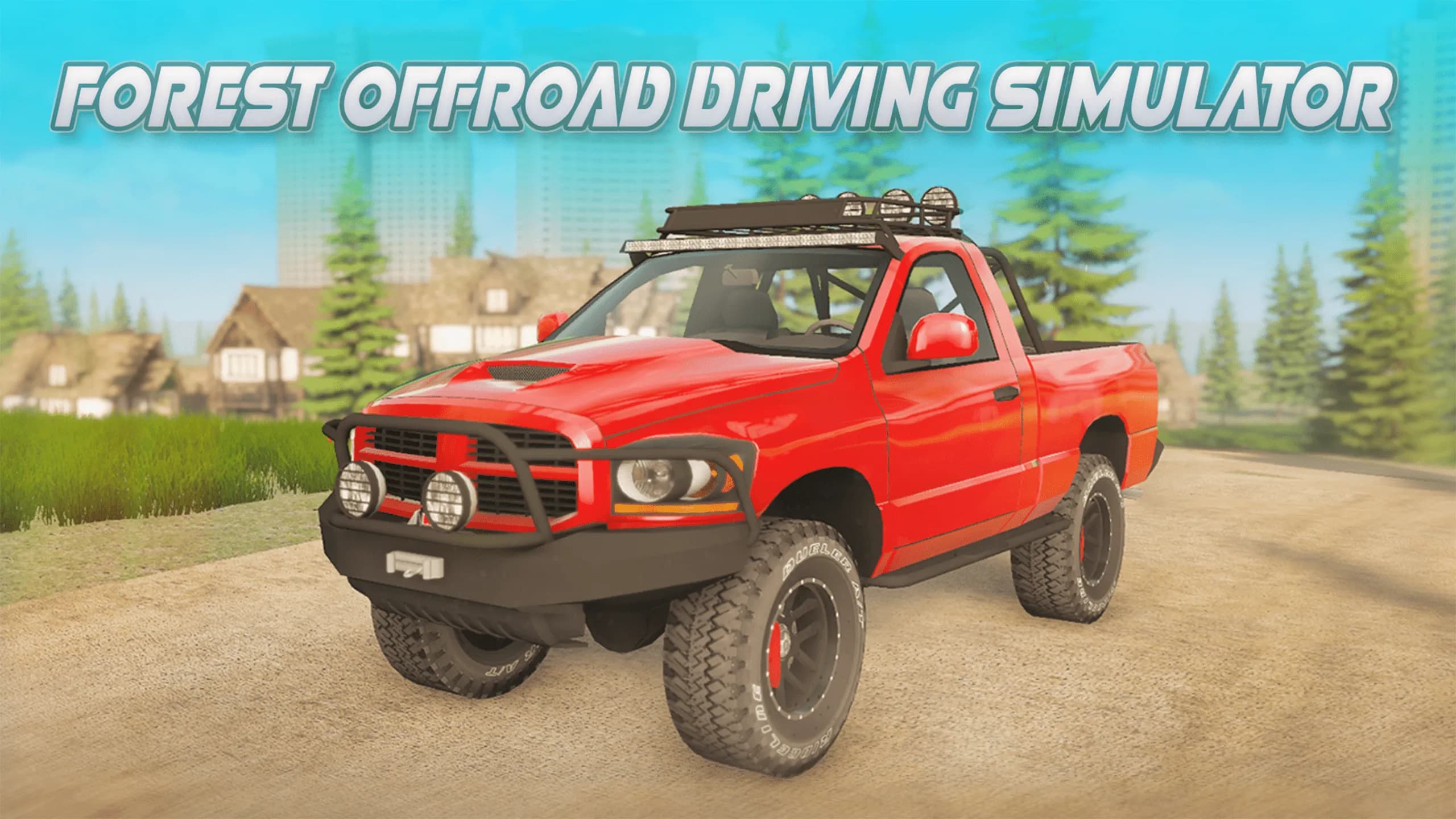 forest offroad driving simulator vertical card thumbnail