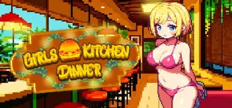 girls kitchen dinner vertical card thumbnail