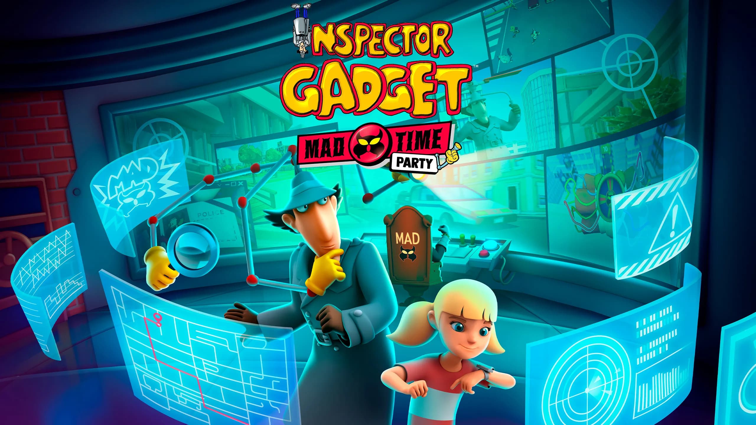 inspector gadget - mad time party vertical card thumbnail