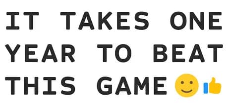 it takes one year to beat this game vertical card thumbnail