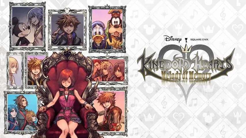 kingdom hearts melody of memory vertical card thumbnail