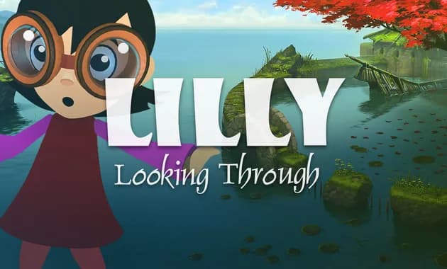 lilly looking through vertical card thumbnail