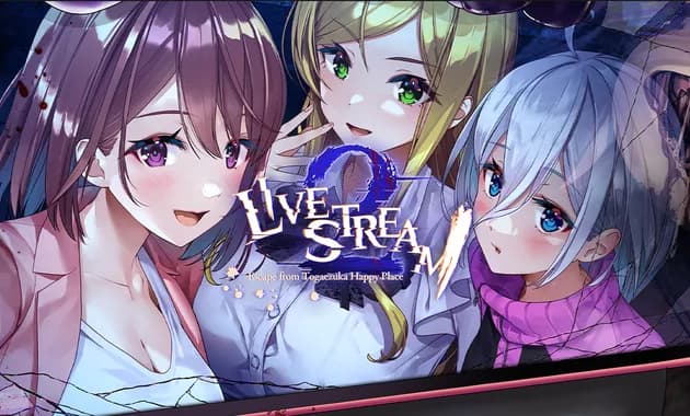 livestream 2: escape from togaezuka happy place vertical card thumbnail
