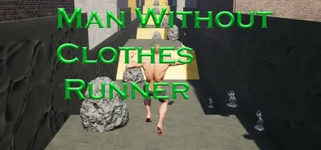 man without clothes runner vertical card thumbnail