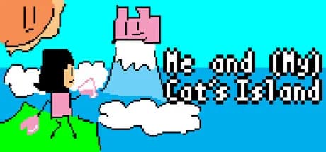 me and (my) cat's island vertical card thumbnail