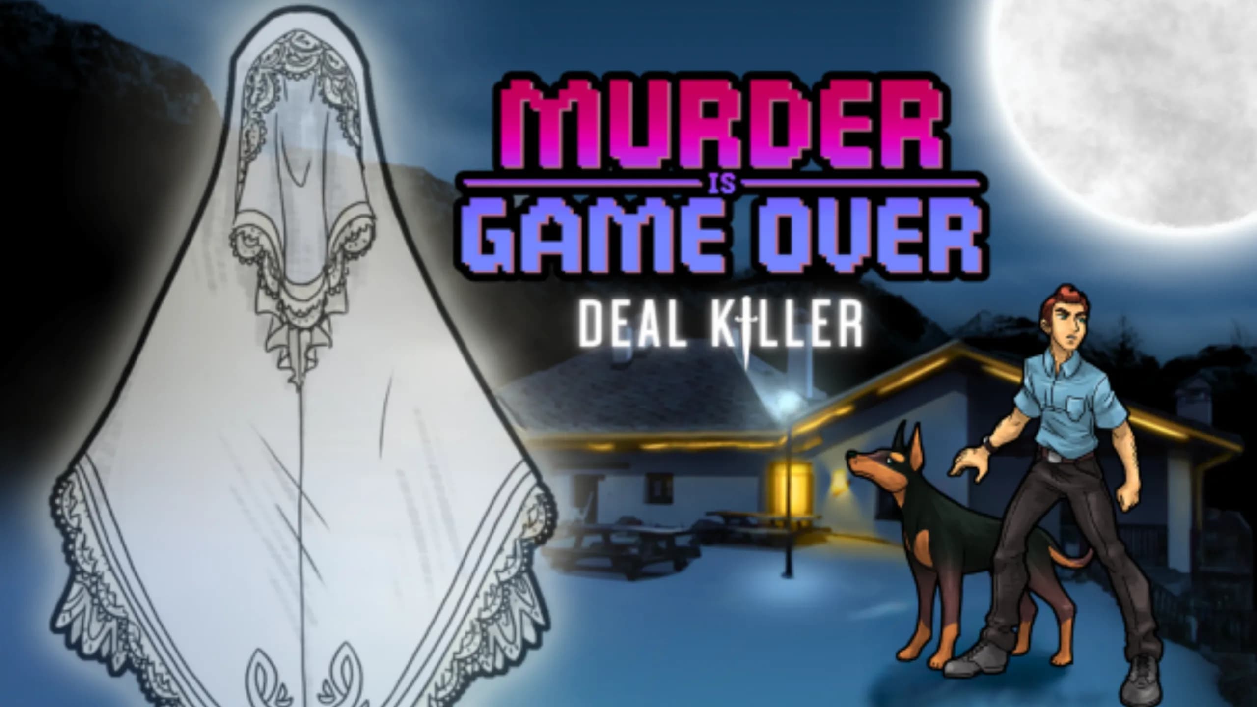 murder is game over - deal killer vertical card thumbnail