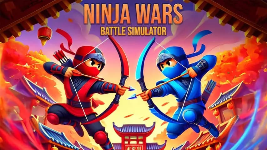 ninja wars: battle simulator vertical card thumbnail