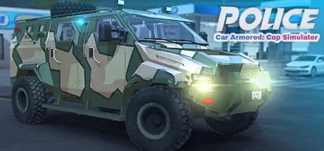 police car armored cop simulator vertical card thumbnail