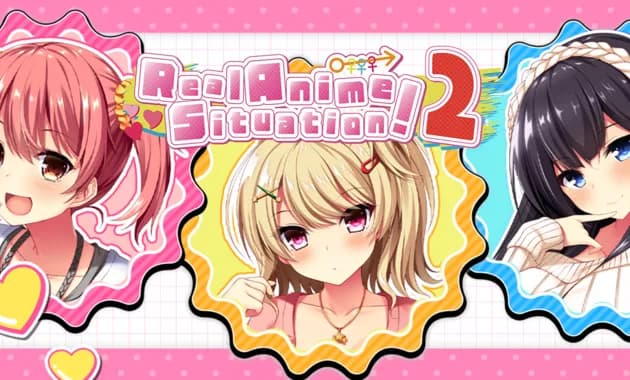 real anime situation! 2 vertical card thumbnail