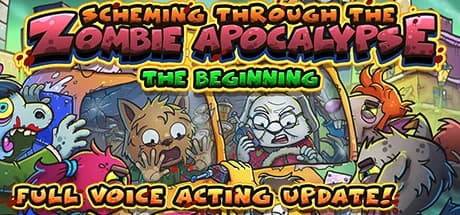 scheming through the zombie apocalypse: the beginning vertical card thumbnail