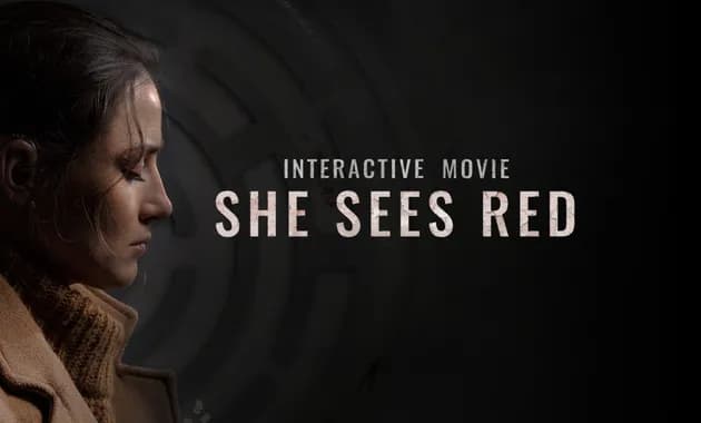 she sees red - interactive movie vertical card thumbnail