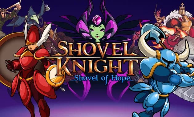 shovel knight: shovel of hope vertical card thumbnail