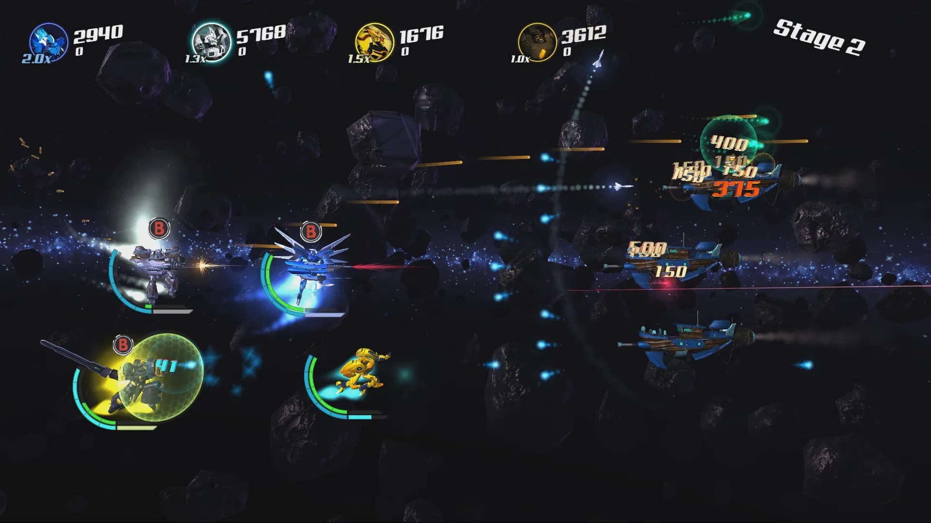 Stardust Galaxy Warriors: Stellar Climax screenshot screenshot 1