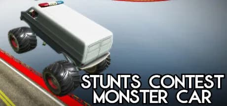stunts contest monster car vertical card thumbnail