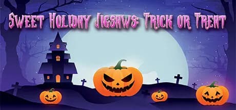 sweet holiday jigsaws: trick or treat vertical card thumbnail