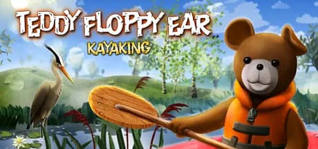 teddy floppy ear - kayaking vertical card thumbnail
