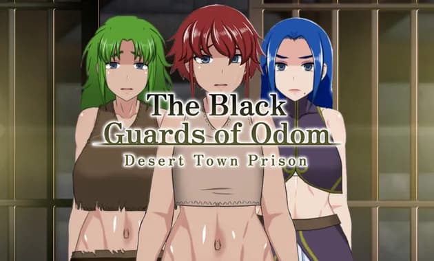 the black guards of odom - desert town prison vertical card thumbnail