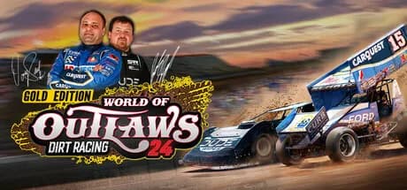 world of outlaws: dirt racing 24 gold edition vertical card thumbnail