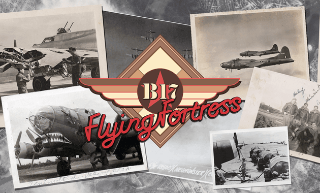 b-17 flying fortress: world war ii bombers in action vertical card thumbnail
