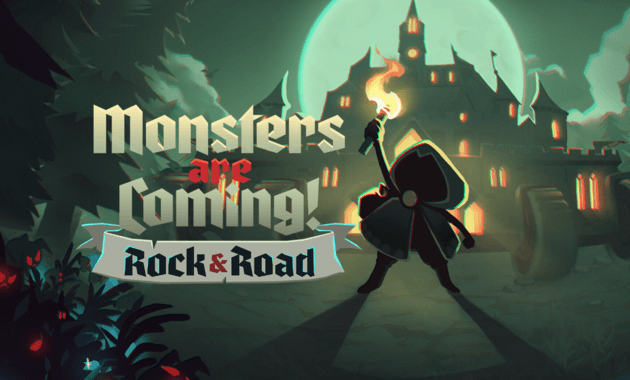 monsters are coming! rock & road vertical card thumbnail
