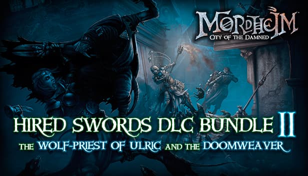 mordheim: city of the damned - hired swords dlc bundle 2 – doomweaver + wolf-priest of ulric vertical card thumbnail